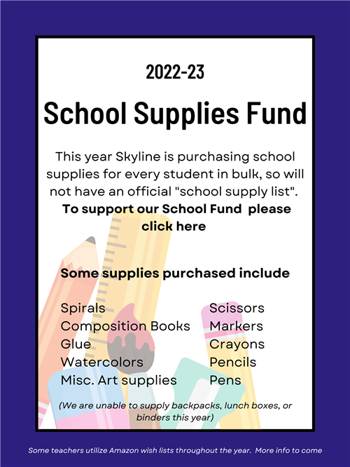 School Supply Fund